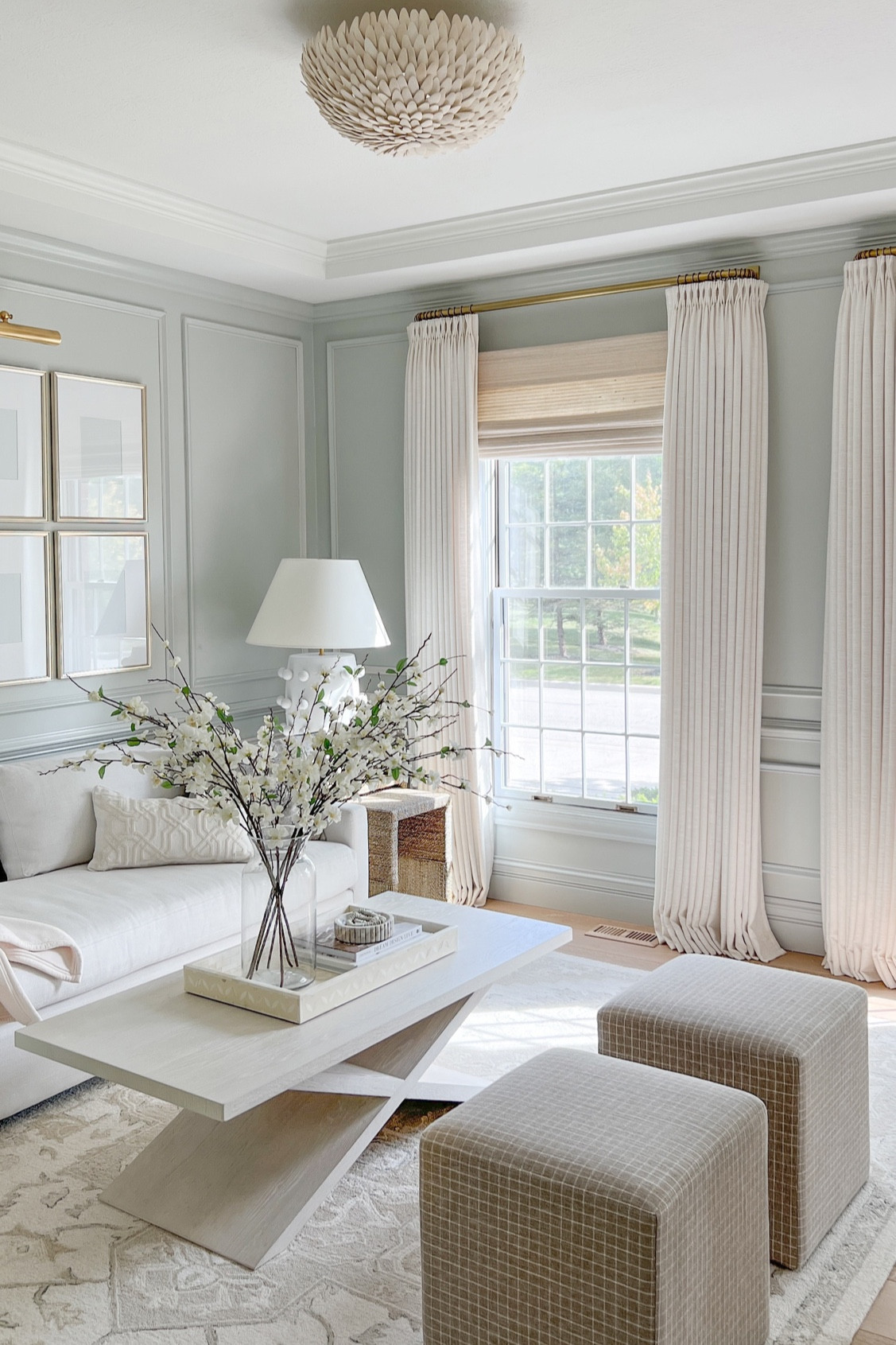 Curtains details:
Liz polyester linen
Ivory white
Triple pleated header
Room darkening liner
memory training
My curtain measurements 97”L x 75”W

Roman Shade:
Marble white
Outside mount
Room darkening liner

Use code: MICHELLE10 for 10% off your order!

Curtains, window treatments, home decor, drapery, pinch pleat curtains, pinch pleat drapery, Amazon curtains, window coverings

#LTKSeasonal #LTKhome #LTKsalealert