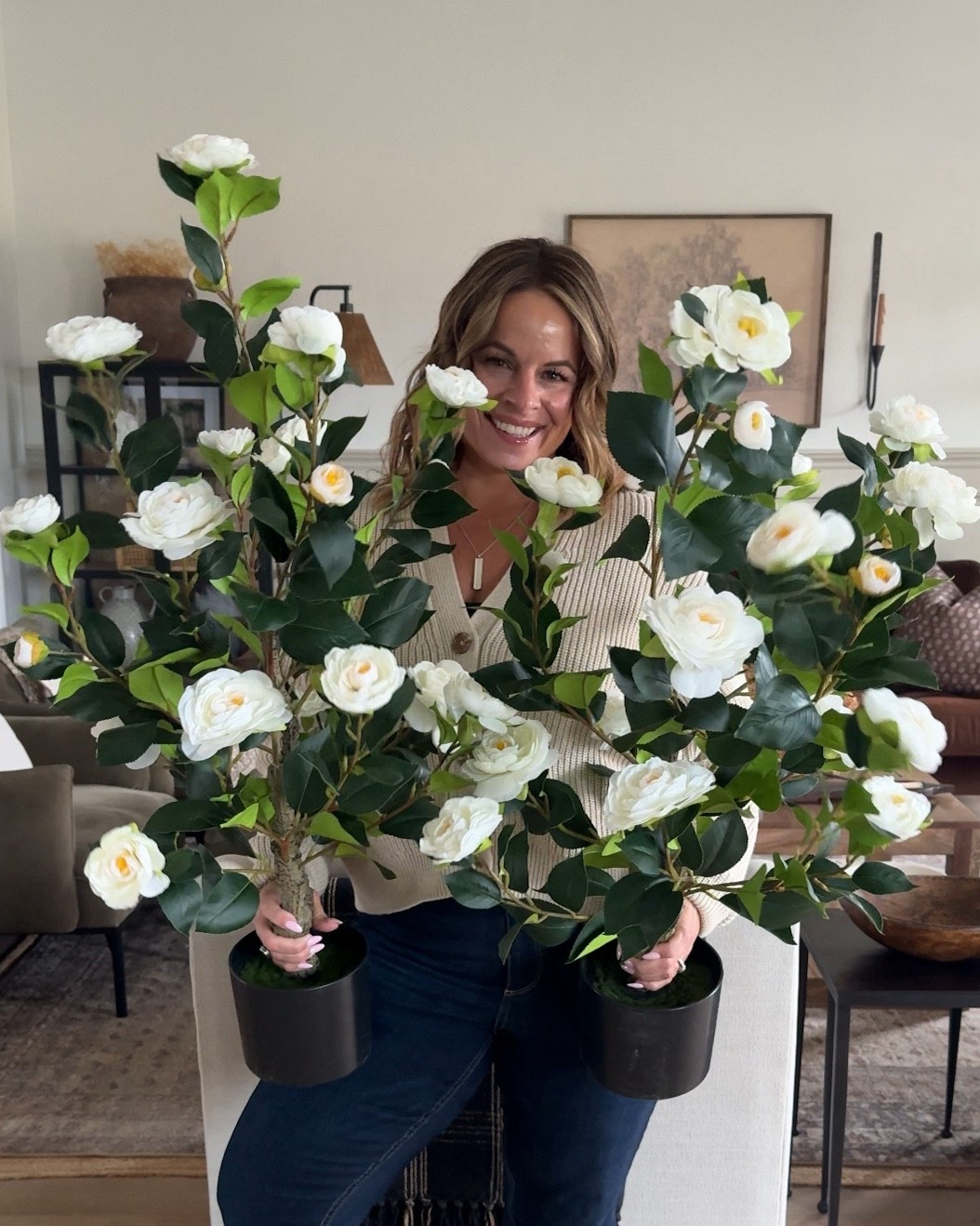 Realistic Camellia plants from Amazon. Only $30 each.

#LTKHome #LTKSaleAlert #LTKSeasonal