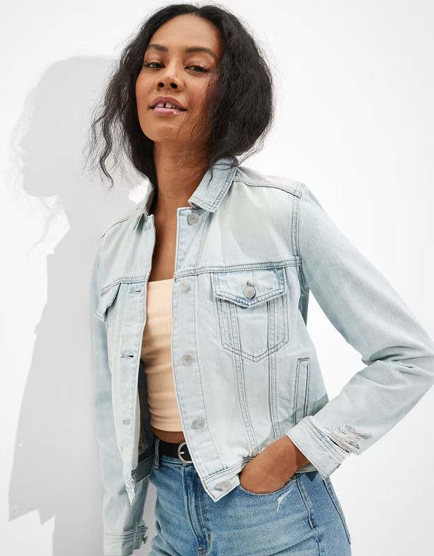 AE Classic Denim Jacket | American Eagle Outfitters (US & CA)