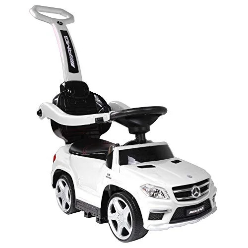 Best Ride On Cars 4-in-1 Mercedes Push Car, White - Walmart.com | Walmart (US)