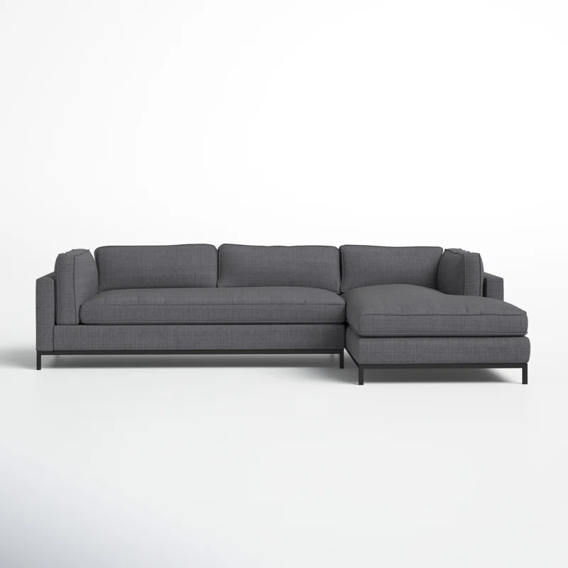 Clarinda 2 - Piece Upholstered Sectional | Wayfair North America