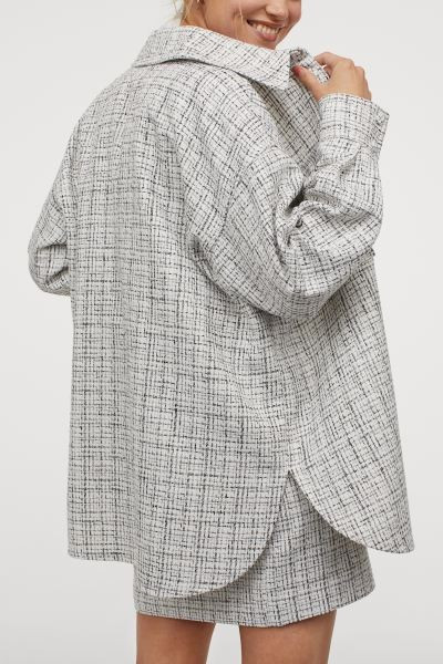 Bouclé Shirt Jacket | H&M (US + CA)