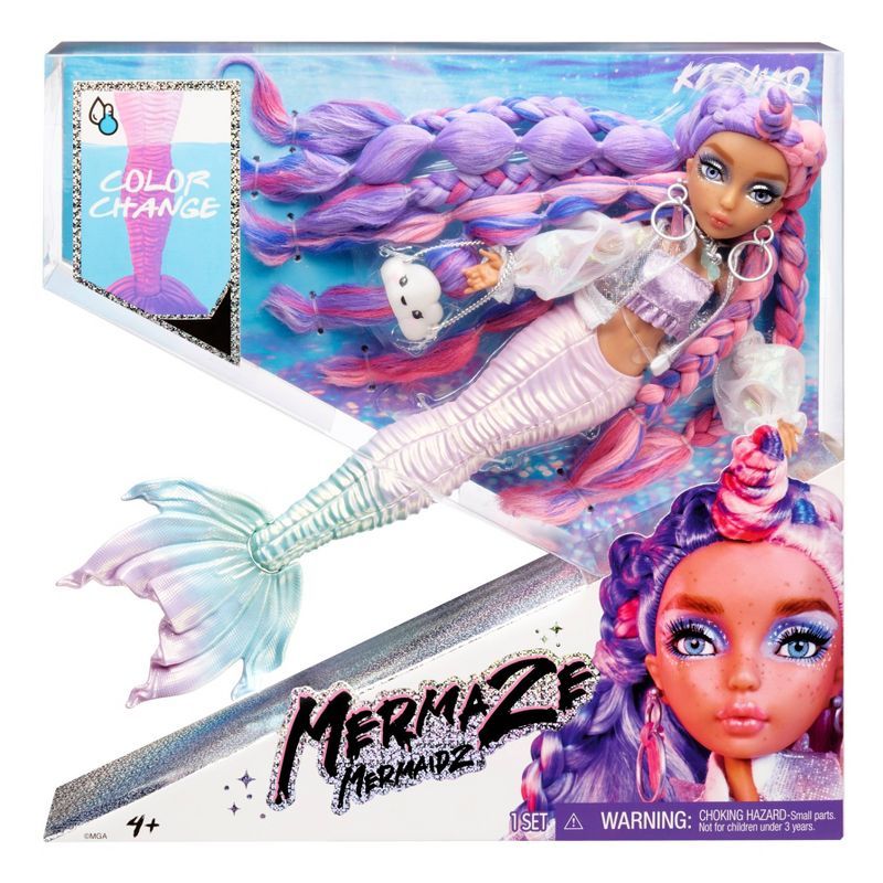 Mermaze Mermaidz Color Change Kishiko Mermaid Fashion Doll with Accessories | Target
