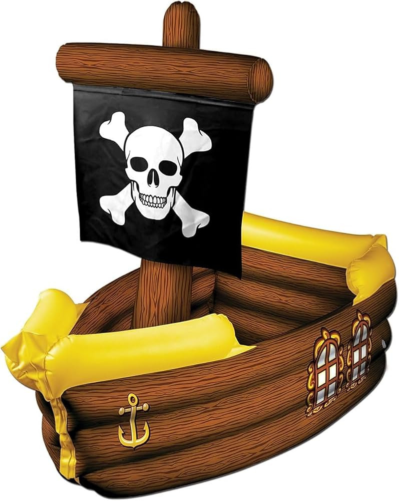 Inflatable Pirate Ship Cooler | Amazon (US)