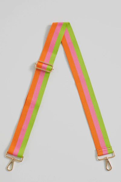 Neon Stripe Bag Strap | Social Threads