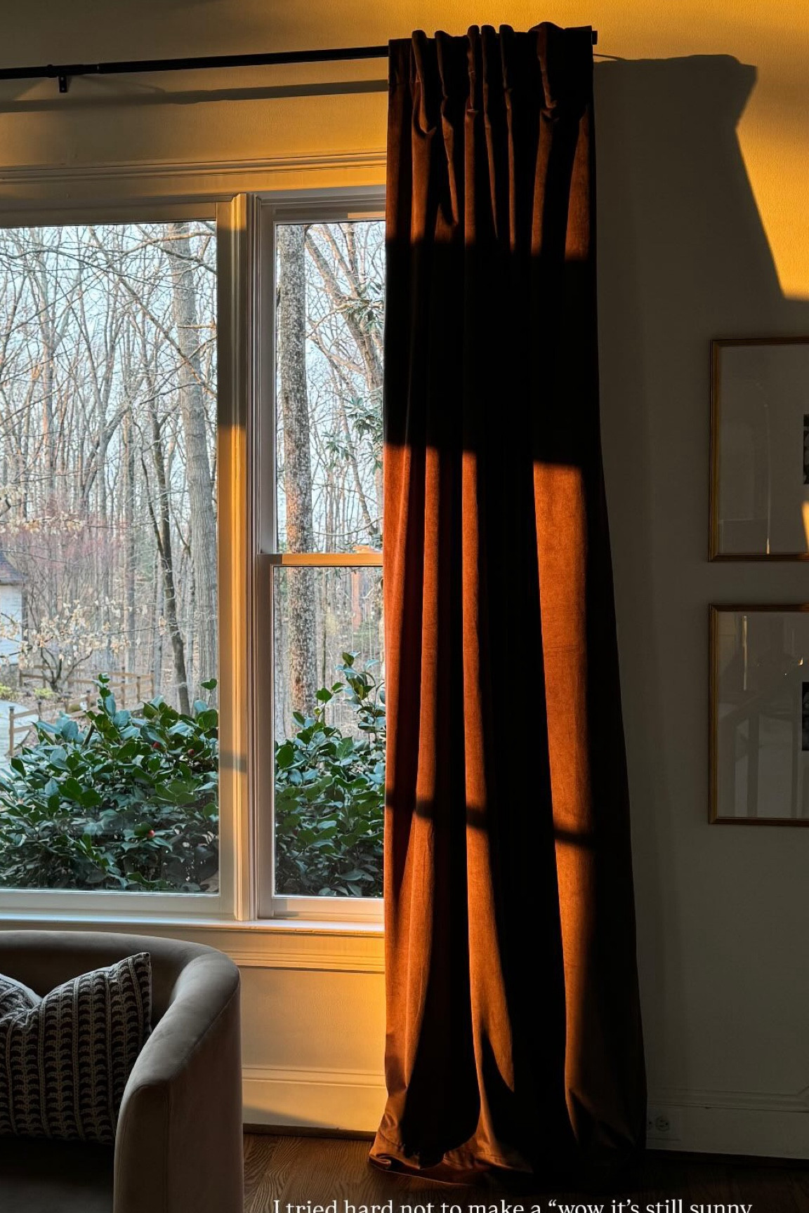 Living room curtains 