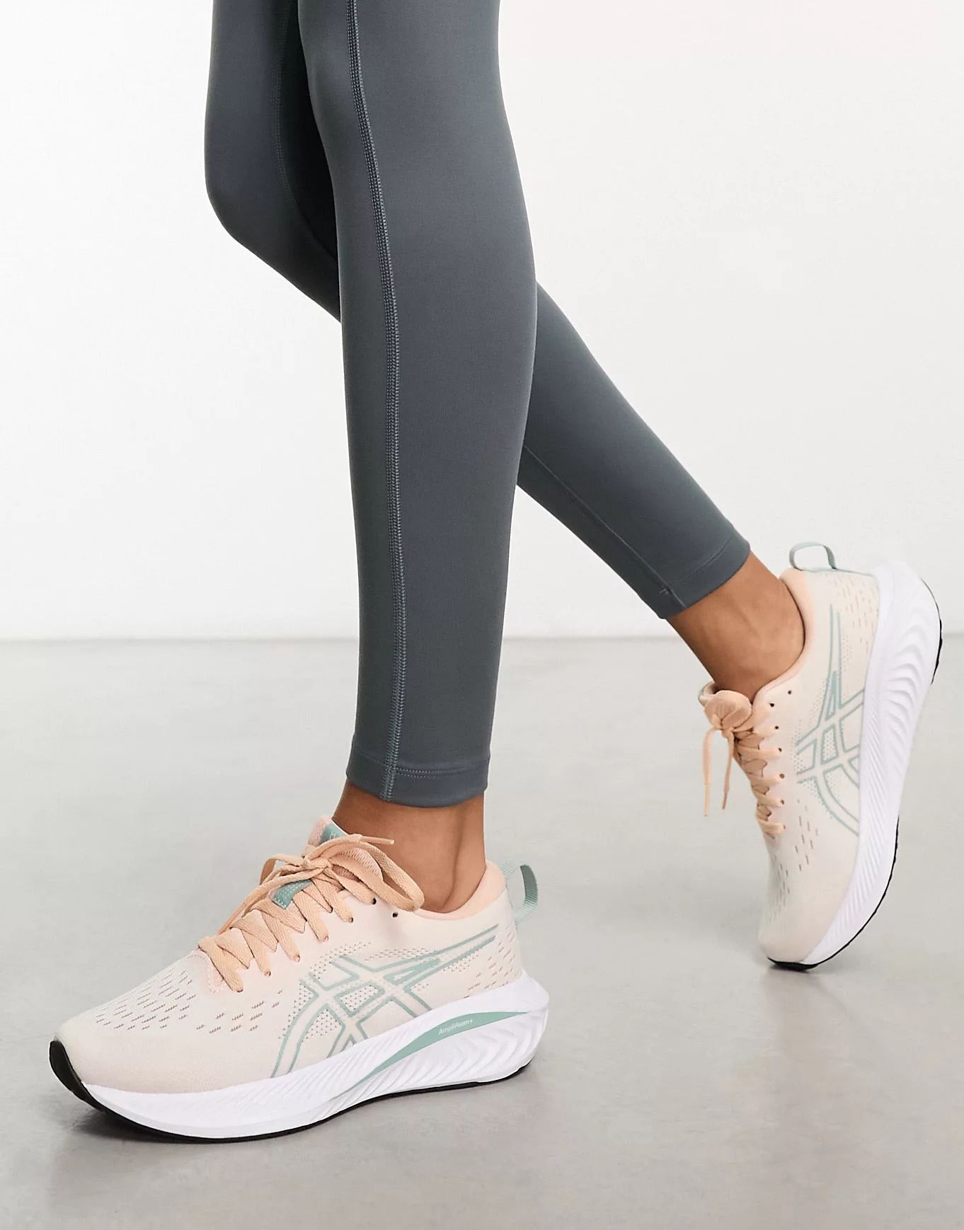 Asics Gel-Excite 10 neutral running trainers in baby pink | ASOS (Global)