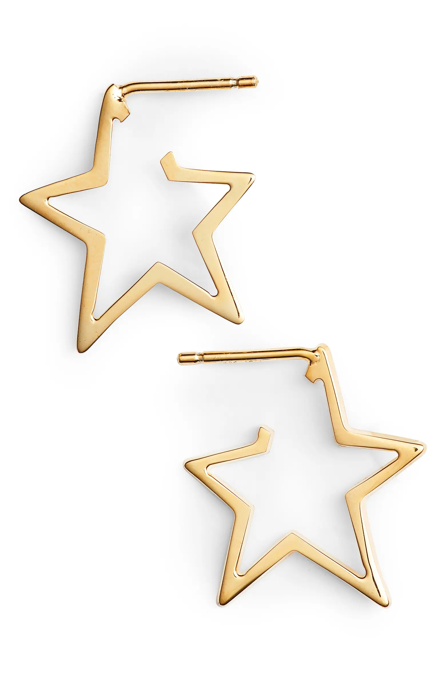 Jennifer Zeuner Sade Star Small Hoops | Nordstrom | Nordstrom
