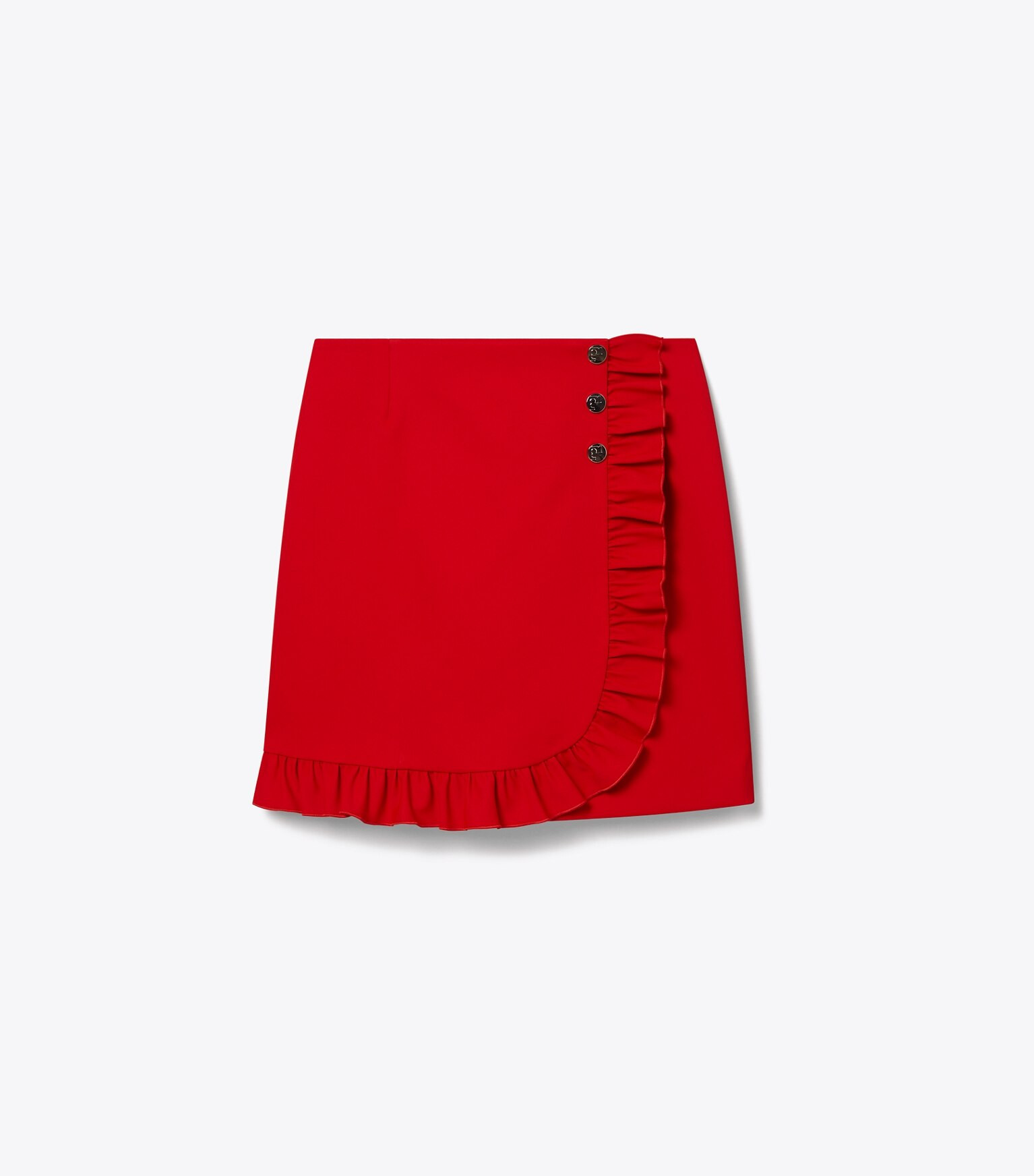TECH TWILL RUFFLE GOLF SKIRT | Tory Burch (US)