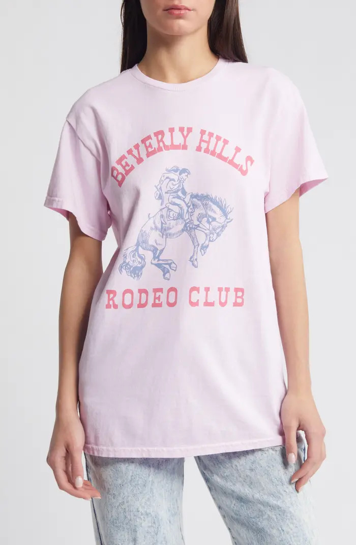Vinyl Icons Beverly Hills Rodeo Club Oversize Cotton Graphic T-Shirt | Nordstrom | Nordstrom