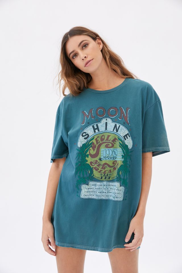 Overdyed Moonshine T-Shirt Dress | Urban Outfitters (US and RoW)