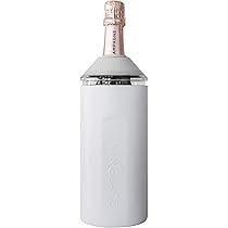 Vinglacé Wine Bottle Insulator | Stainless Steel | Double Walled | Vacuum Insulated | Tritan Plastic | Amazon (US)