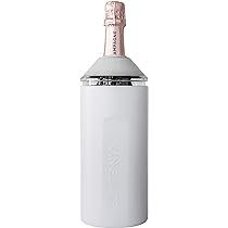 Vinglacé Wine Bottle Insulator | Stainless Steel | Double Walled | Vacuum Insulated | Tritan Plastic | Amazon (US)