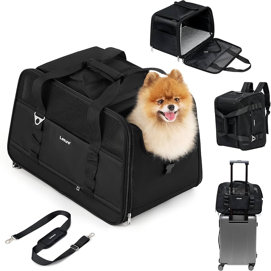 Lesure TSA Airline Approved Cat Carrier-2 in 1 Soft-Sided Pet Carrier Backpack for Small Meduim P... | Amazon (US)