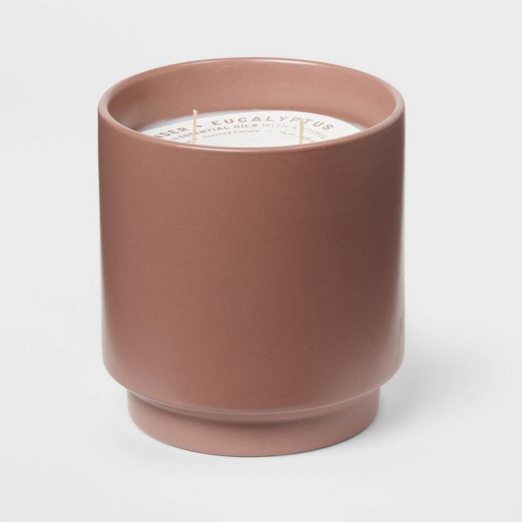 14oz Matte Ceramic Candle Lavender & Eucalyptus Lavender - Project 62™ | Target