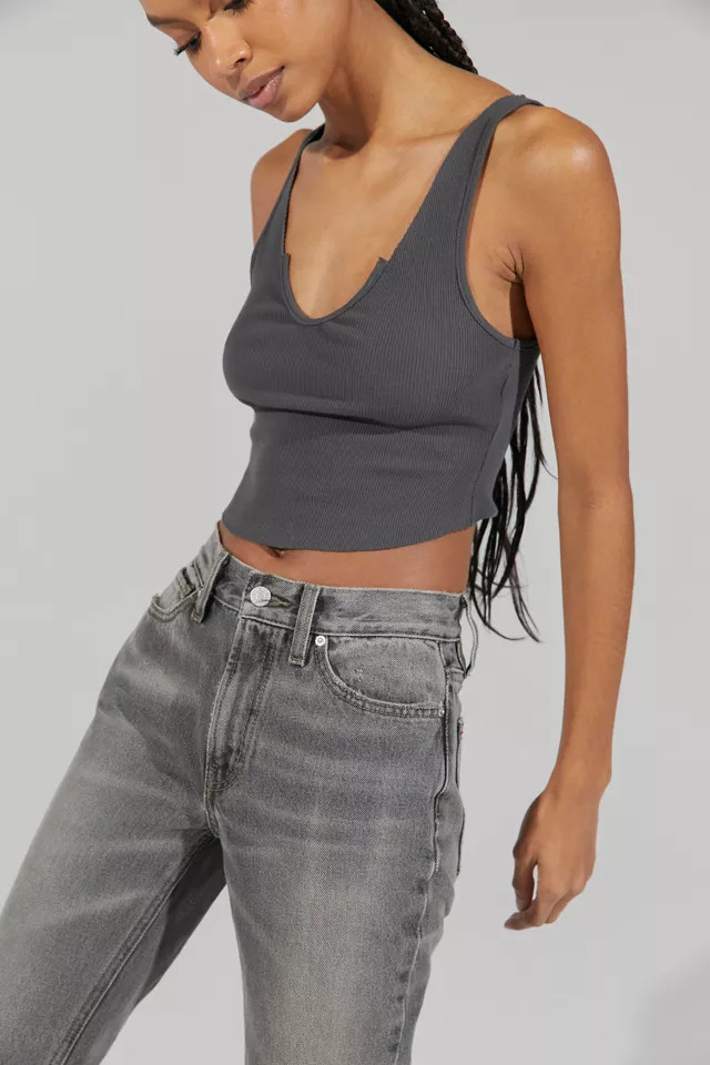 BDG Valentina Notch Neck Tank Top | Urban Outfitters (US and RoW)