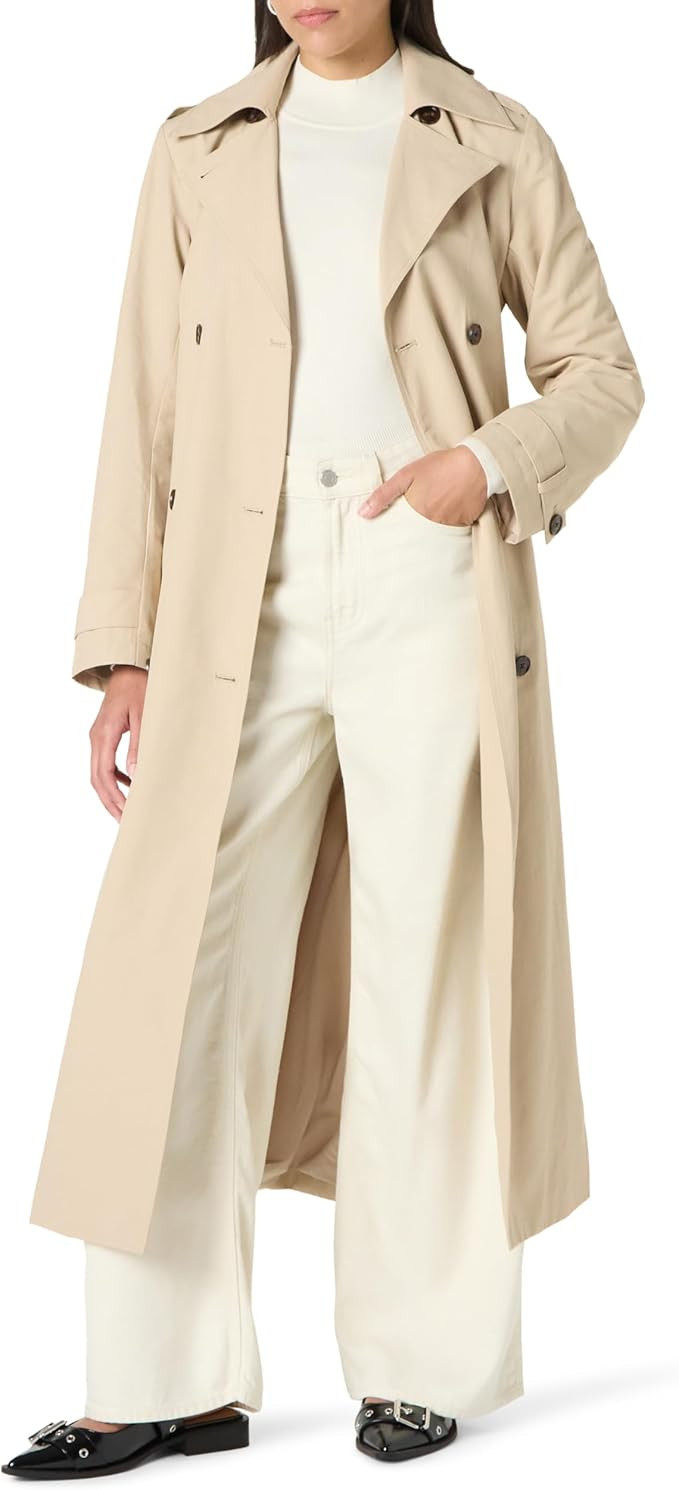 The Drop Women's Emilia Elongated Trench | Amazon (US)