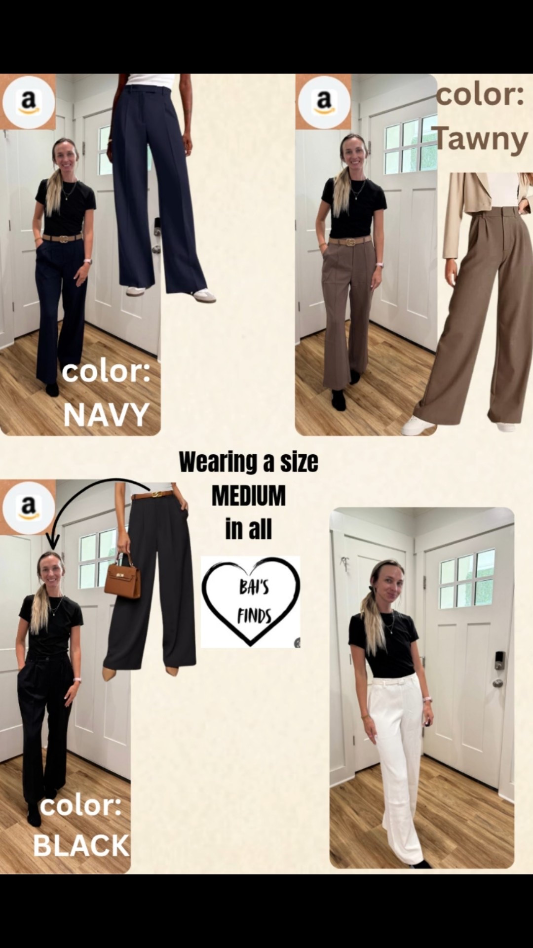 Stepping into medical school with style and confidence 🩺✨Work Outfit must haves👑 Just stocked up on the perfect workwear pants — polished, professional, and comfy enough for long days of lectures and clinicals. Found the best pairs on Amazon and from these three boutique 🙌 Ready to take on this next chapter looking (and feeling) like a boss! 👩‍⚕️👖
#amazoninfluencer
#MedSchoolStyle #WorkwearReady #ProfessionalLooks #FutureDoctorFit #AmazonFinds #BoutiqueStyle #ClassyAndComfy #WorkwearPants #MedSchoolJourney #StudentStyle #WhiteCoatReady #ChicAndProfessional #StyleForSuccess #WardrobeUpgrade #StartStrong

#LTKWorkwear #LTKStyleTip #LTKFindsUnder50