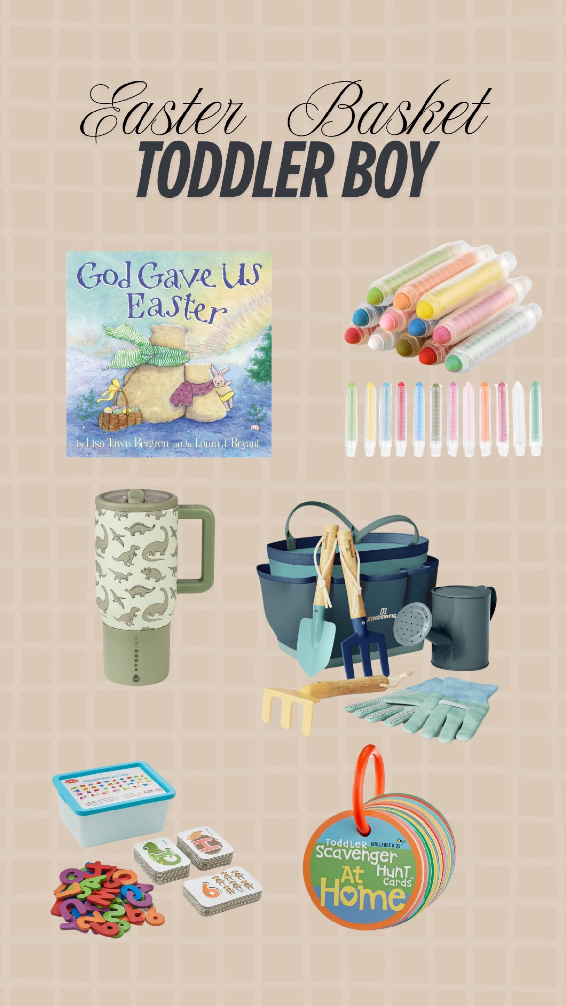 Amazon Toddler Boy Easter Basket Ideas | Hydrojug | Easter Book | Gardening kit | Toddler Learning | Amazon Finds 

#LTKKids #LTKFamily #LTKBaby