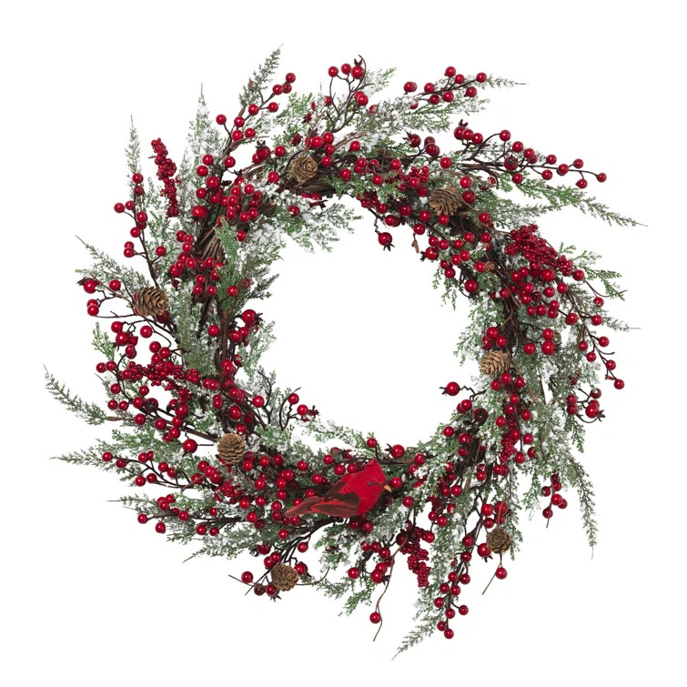 Faux Pine 24'' Wreath | Wayfair North America