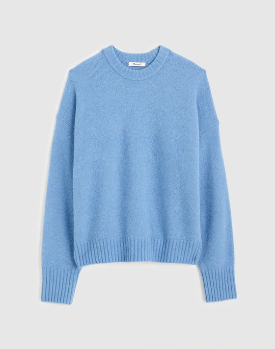 CloudSoft Drop-Shoulder Crewneck Sweater | Madewell