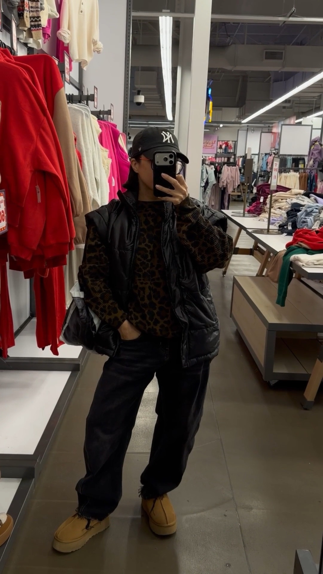 Today’s outfit of the day to run errands. I’m loving this leopard print thermal that I got from @Walmart for my husband Anthony, obviously had to steal it. My vest is old for my boutique Trice boutique, but I linked similar and yeah, everything else you can find below.

#LTKFindsUnder50 #LTKootd #LTKPetite