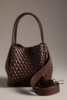 The Woven Mini Hollace Tote | Anthropologie (US)