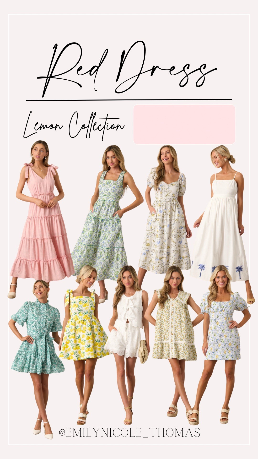 The new lemon collection 🍋

Red Dress, Red Dress Boutique, spring dresses, summer dresses, vacation dresses, picnic dresses, pink dress, blue floral dress, palm dress, lemon dress, lemon aesthetic, housewife dress, housewife aesthetic, & #RDBABES

#LTKStyleTip #LTKWorkwear #LTKTravel