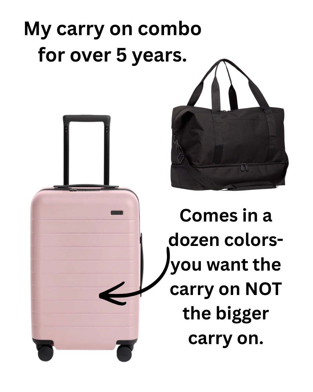 Travel essentials. Love these two as my carry on combo

#LTKTravel