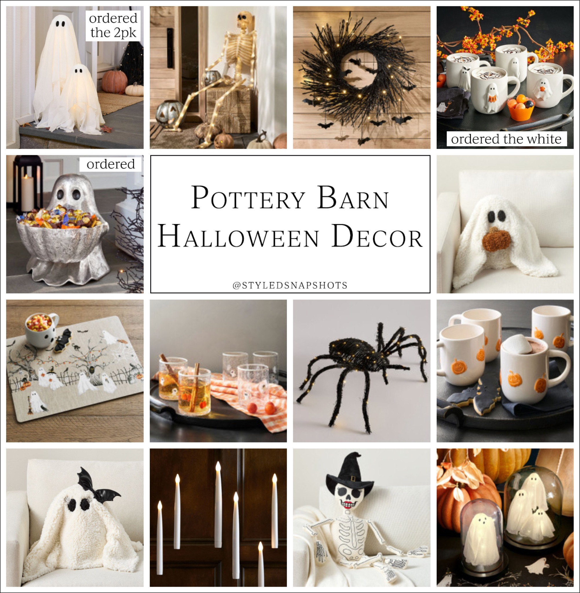 Pottery barn Halloween decor 

#LTKHome #LTKSeasonal
