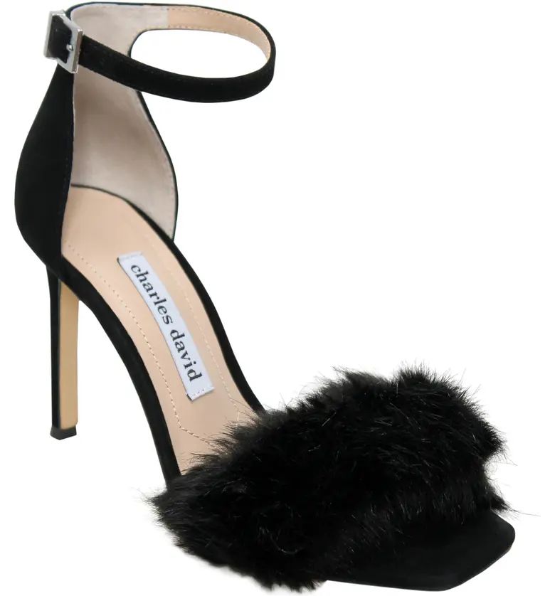 Empoli Faux Fur Sandal | Nordstrom