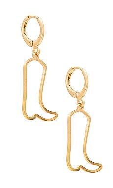 8 Other Reasons Boot Scoot Earrings in Gold from Revolve.com | Revolve Clothing (Global)
