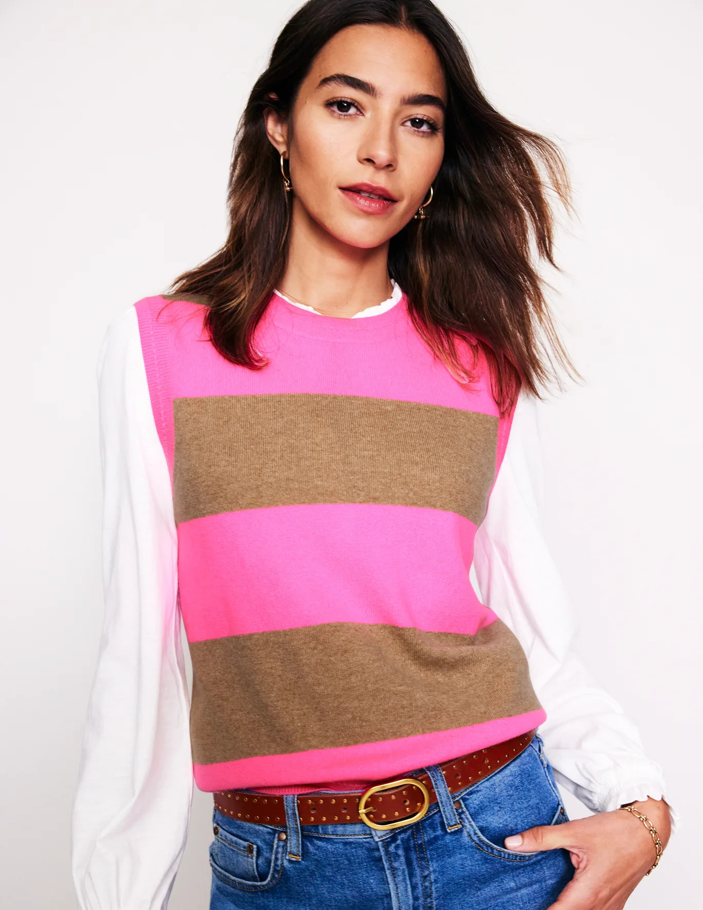 Eva Cashmere Tank | Boden UK