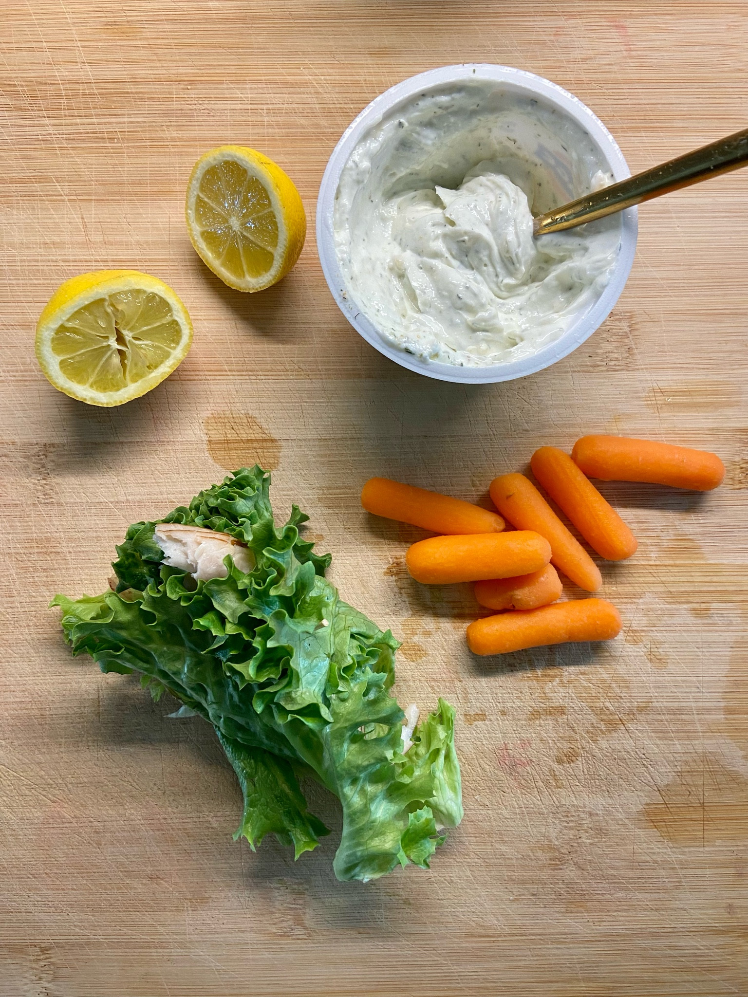 Green goddess Greek yogurt dip made easy with Trader Joe’s spices 