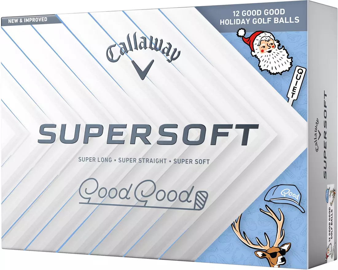 Callaway 2025 Supersoft Good Good Holiday Golf Balls | DICK'S Sporting Goods