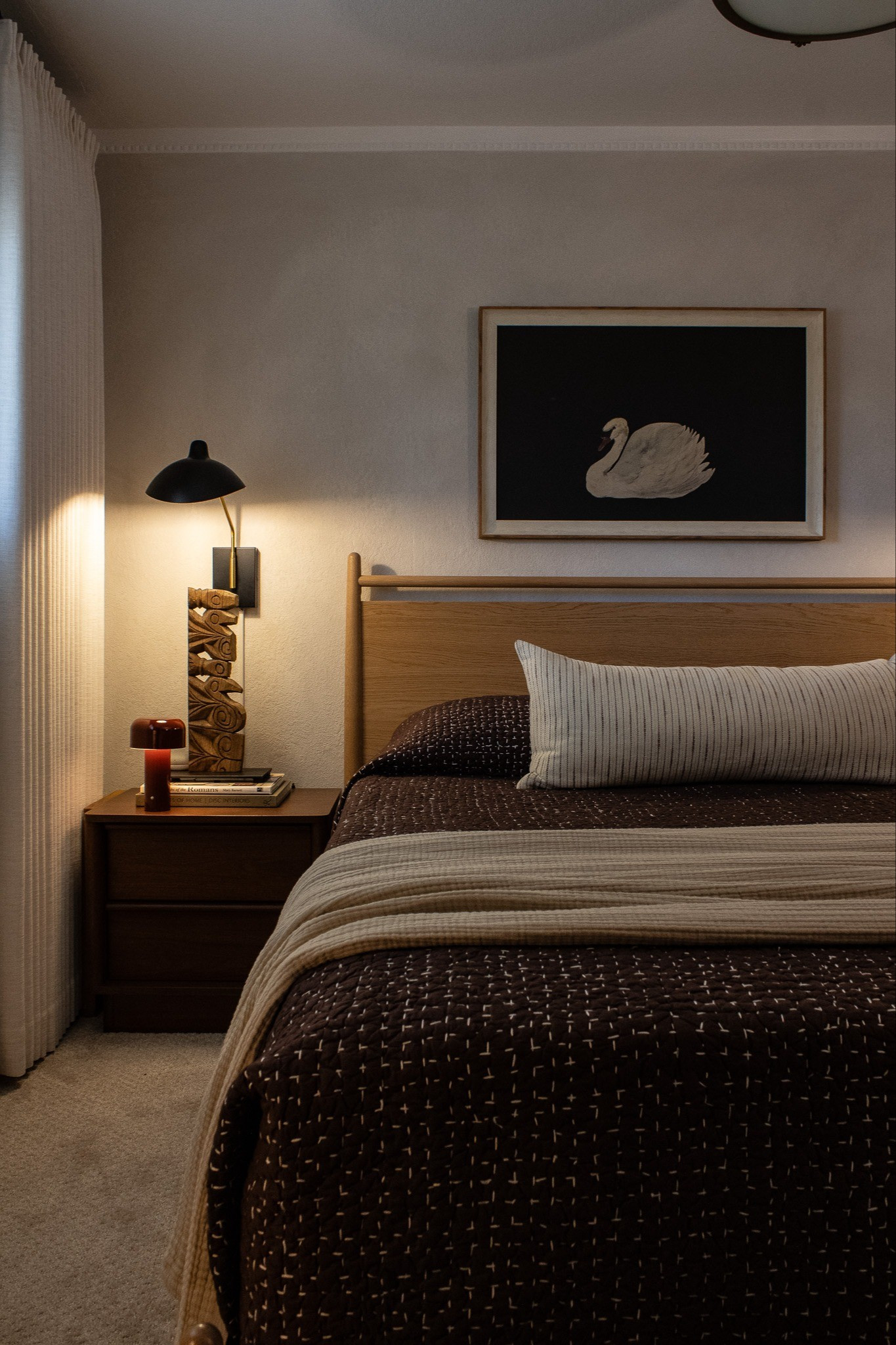 Moody bedroom decor and bedding #bedroom #cozybedroom #bedding

#LTKHome