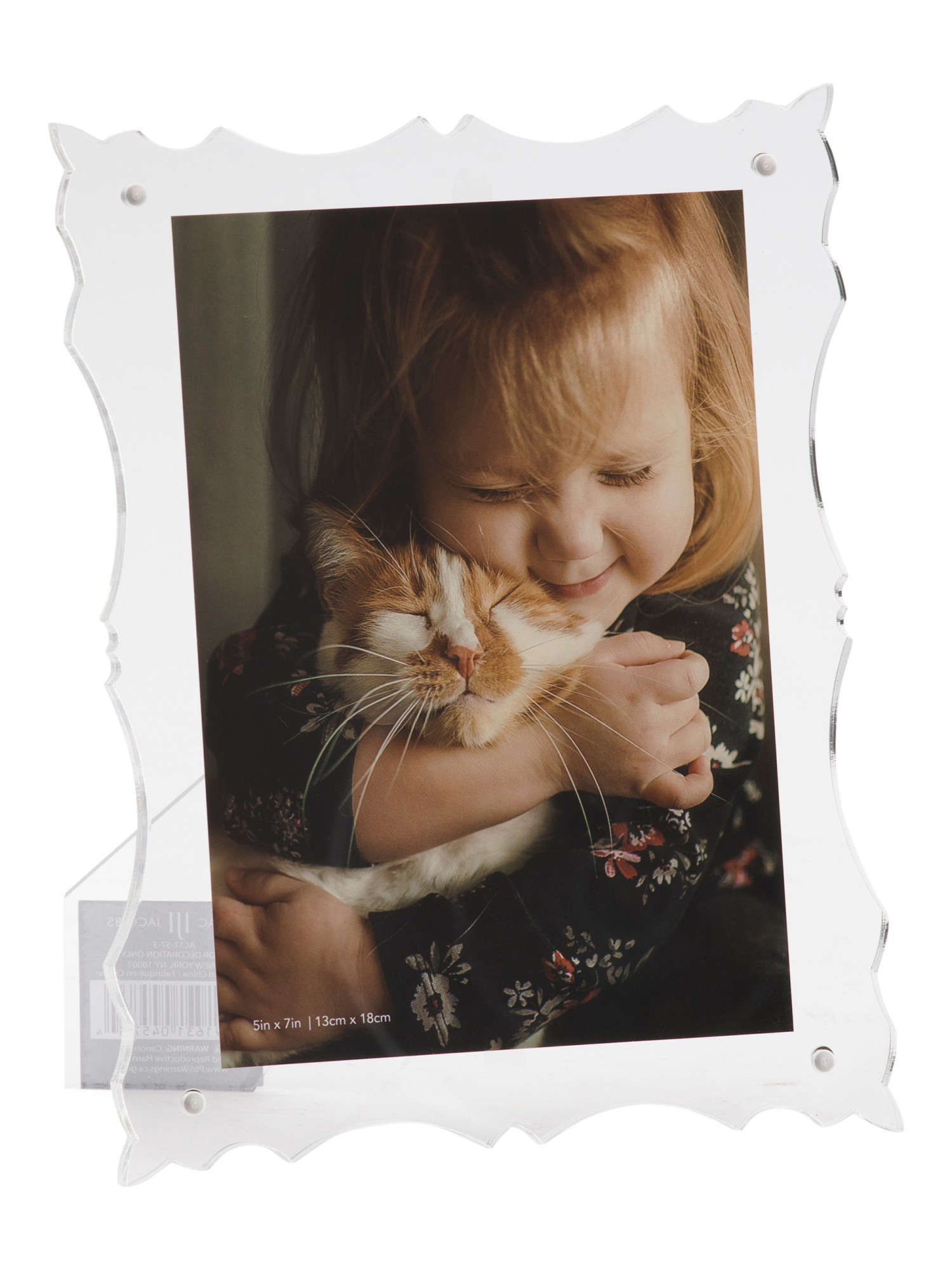 5x7 Fancy Shaped Acrylic Picture Frame | TJ Maxx