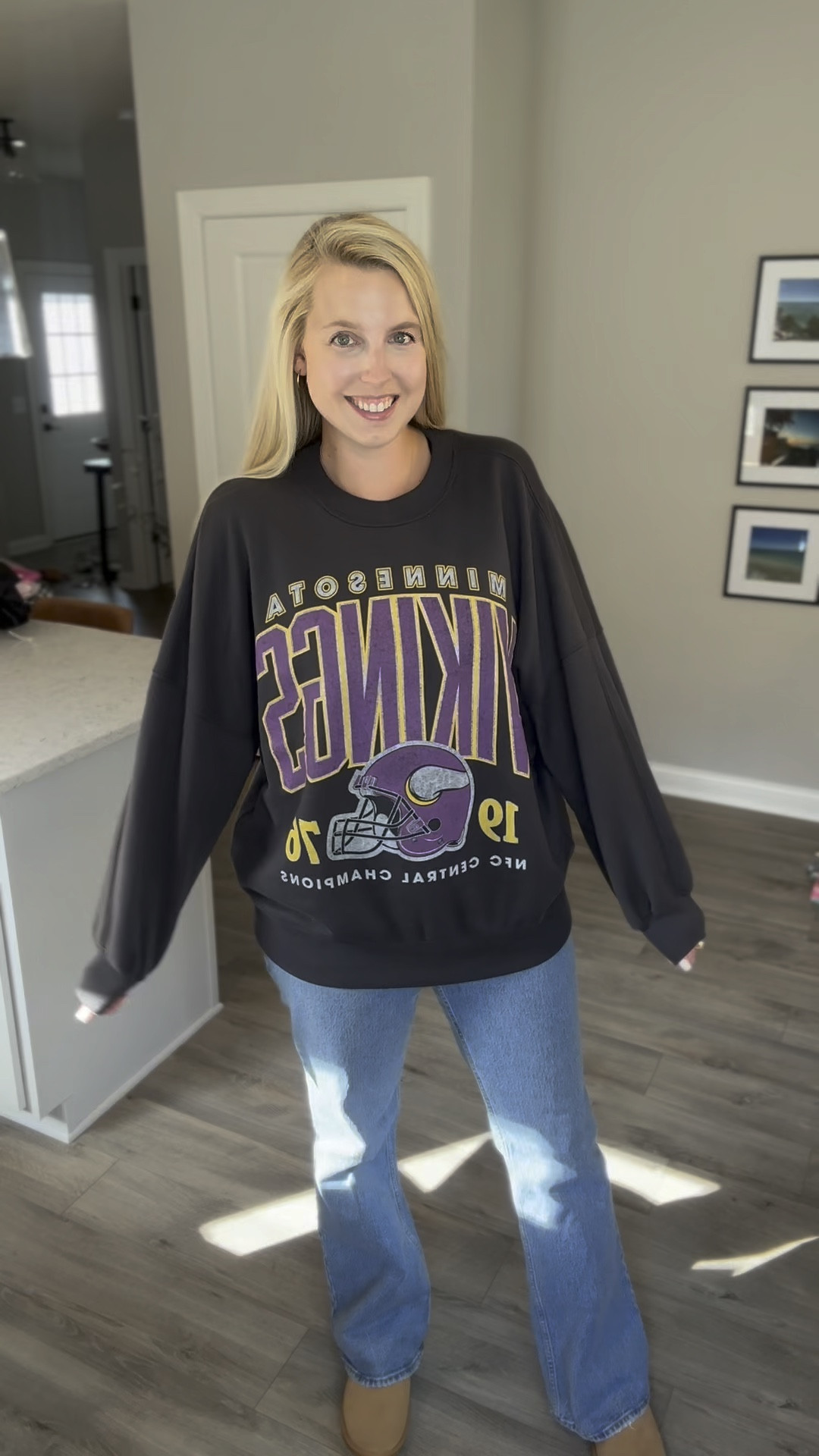 September favorite outfits
Outfit 1
Vikings sweatshirt - XL
Denim - 32 x long
Outfit 2
Trench - large
Outfit 3
Long sleeve - large tall
Denim - size 13
Outfit 4
F1 sweatshirt - large tall
Denim - 32 x long
Outfit 5
Cheetah pants - 32 long

Abercrombie nfl collection, target trench coat, old navy denim, formula one, cheetah jeans 

#LTKStyleTip #LTKSeasonal #LTKMidsize