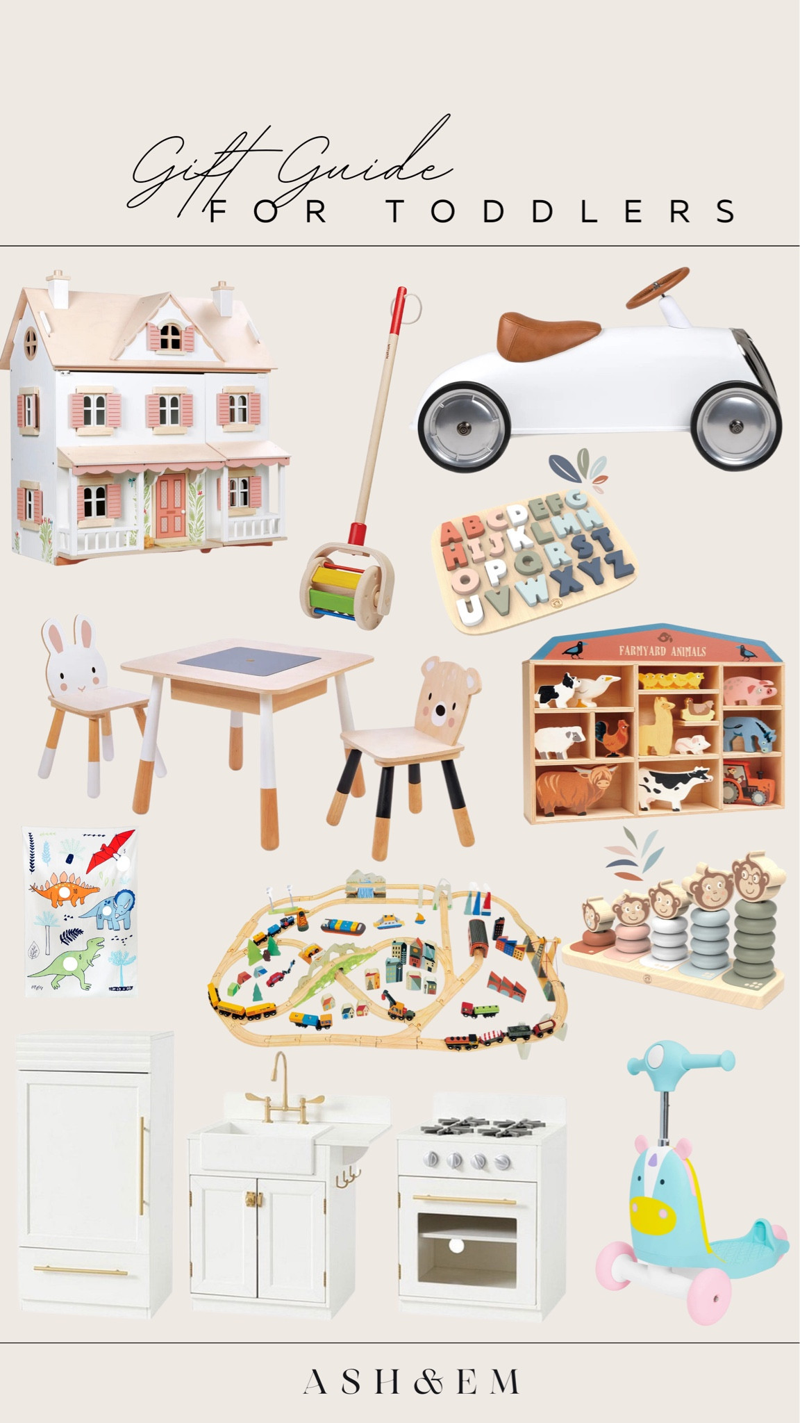 Gift guide for toddlers! 🤍

Gift ideas for toddlers. Gift inspo for toddlers. Toddler toys. Christmas gifts for toddlers.

#LTKGiftGuide #LTKHoliday #LTKkids