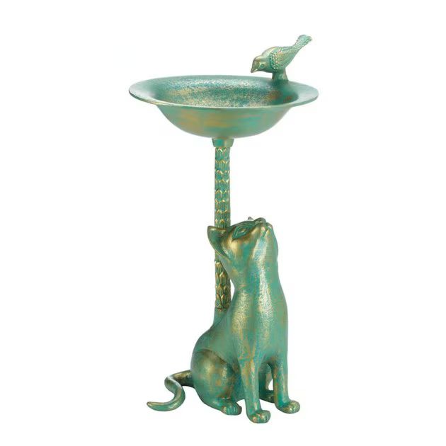 Zingz & Thingz Cat Bird Bath | Chewy.com