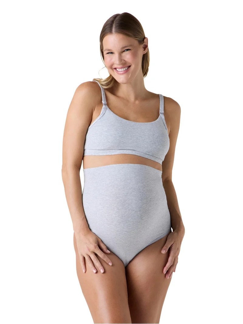 Ingrid & Isabel For Every Belly Women's Maternity & Nursing Cotton Jersey Bralette, SizesS-4XL | Walmart (US)