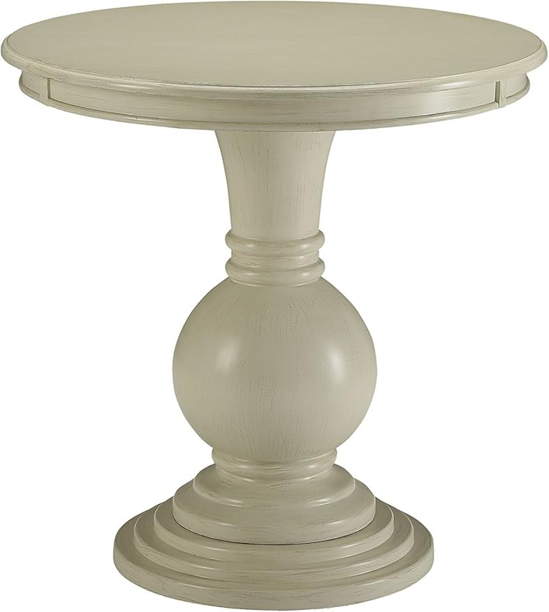 ACME Furniture 82818 Alyx Side Table, Antique White, One Size | Amazon (US)