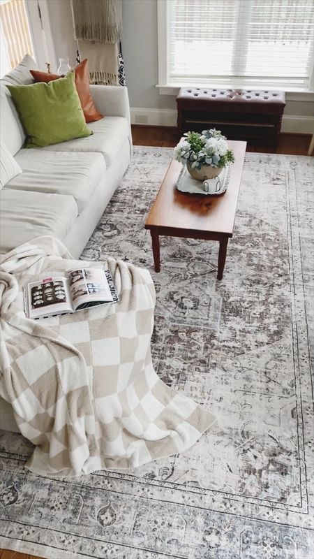 A little Spring living room refresh tour. Get your home ready for the new season with just a few touches. Think throw pillows and a new floral or greenery centerpiece to welcome the light and airy vibes of Spring. 

#LTKSeasonal #LTKsalealert #LTKhome