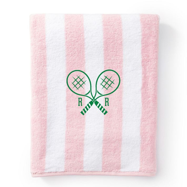 Cabana Stripe Beach Towel | Mark and Graham