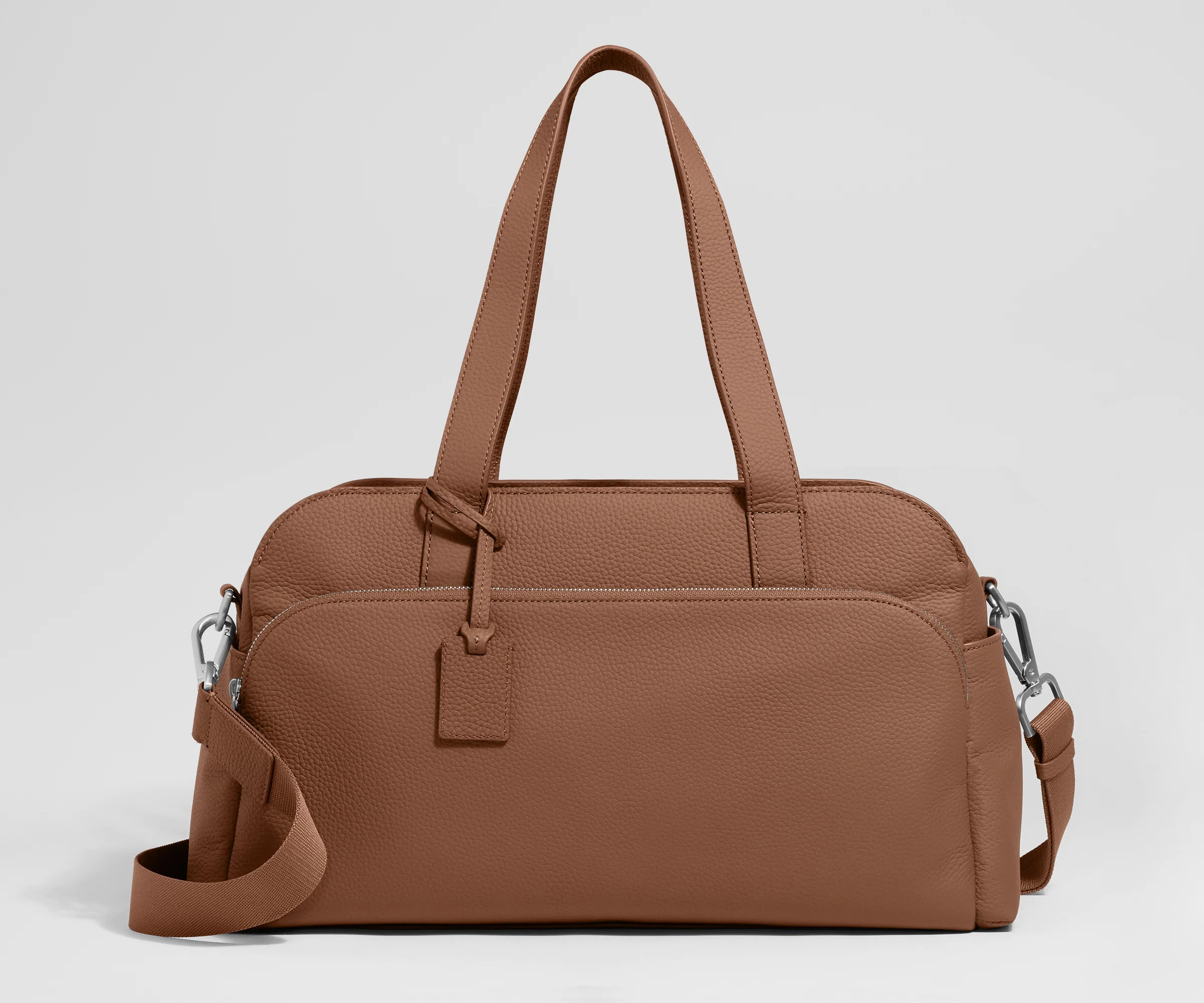 Premium Brown Leather Duffle Bag | Away: Built for modern travel | Away
