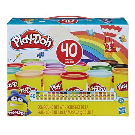 Play-Doh Sets, Color Pack of 40 Cans, Non-Toxic, Ages 3+ | Walmart (CA)