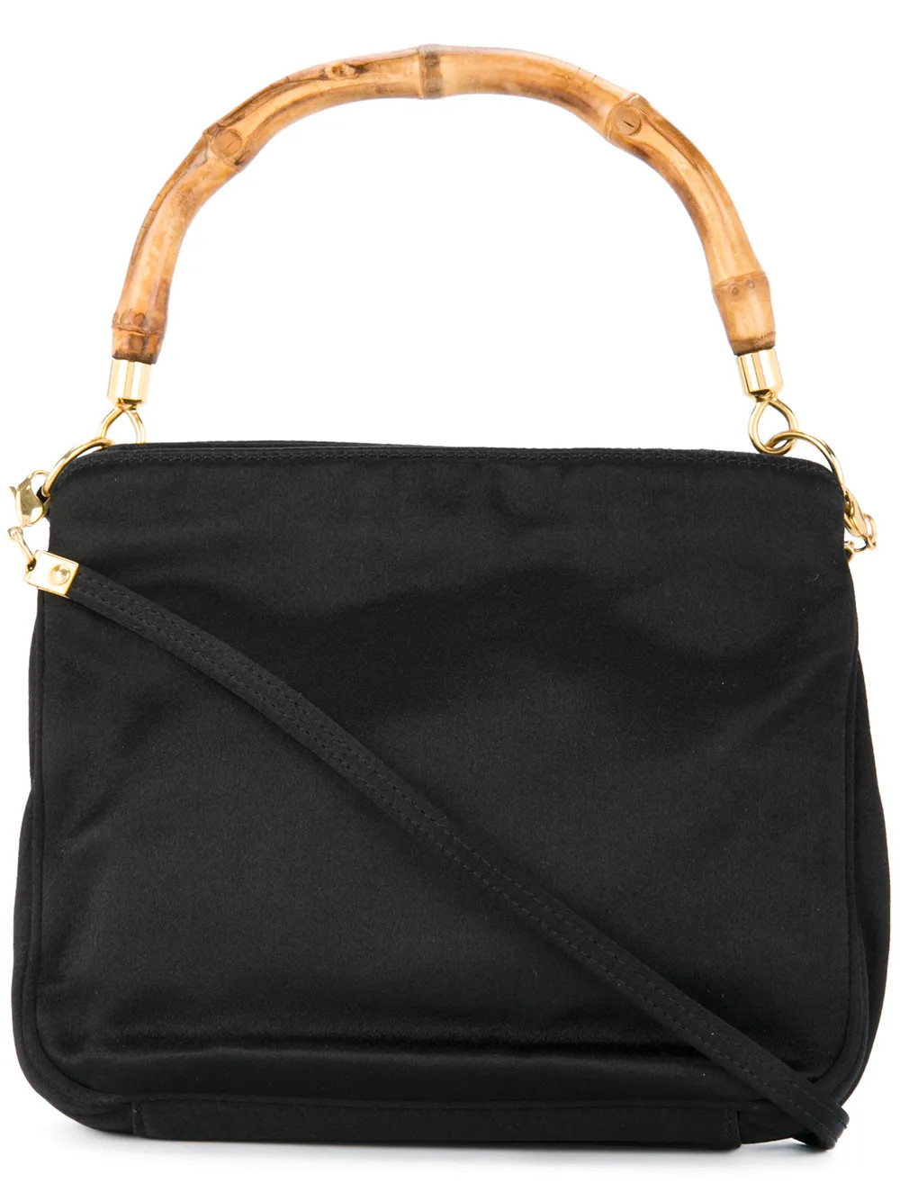 Gucci Vintage 2way mini hand bag - Black | FarFetch US