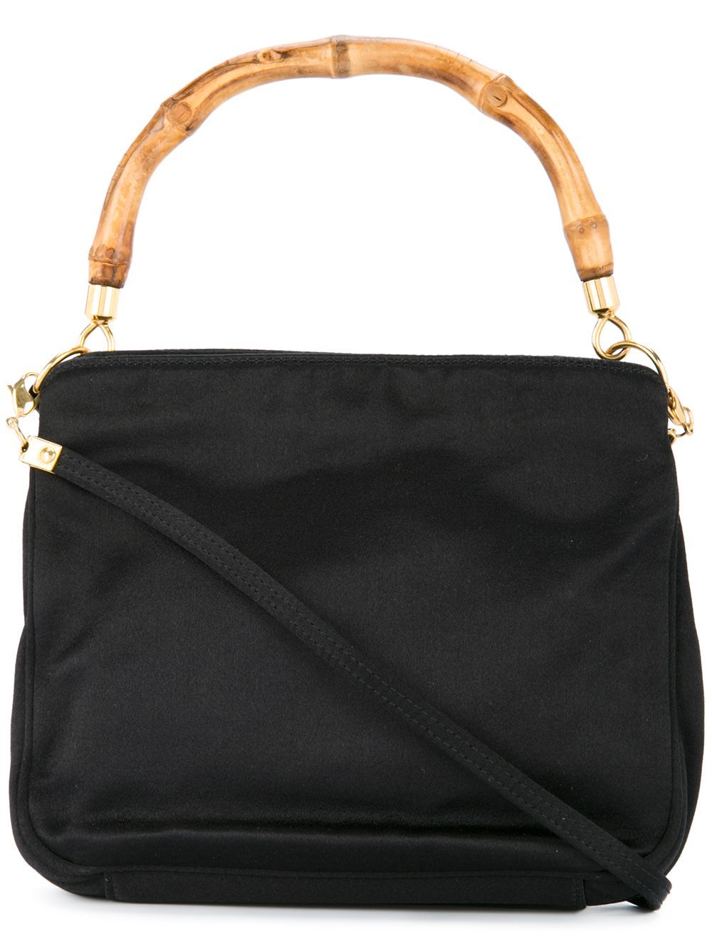 Gucci Vintage 2way mini hand bag - Black | FarFetch US