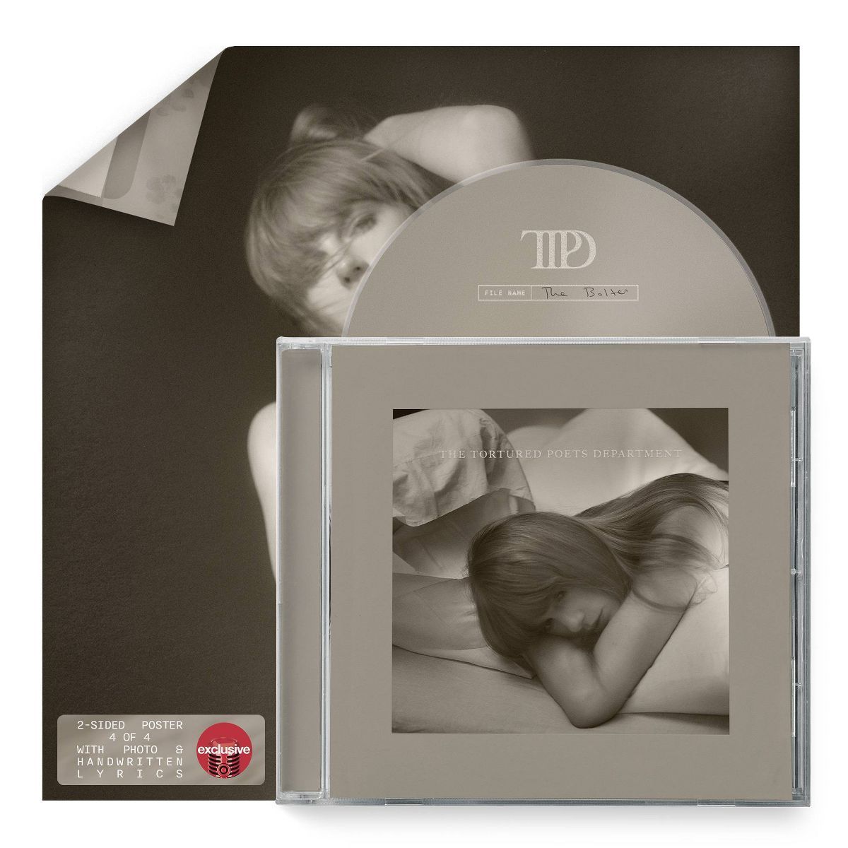 Taylor Swift - The Tortured Poets Department + Bonus Track “The Bolter” (Target Exclusive, CD... | Target