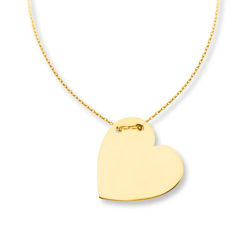 Heart Necklace 14K Yellow Gold|Kay | Kay Jewelers
